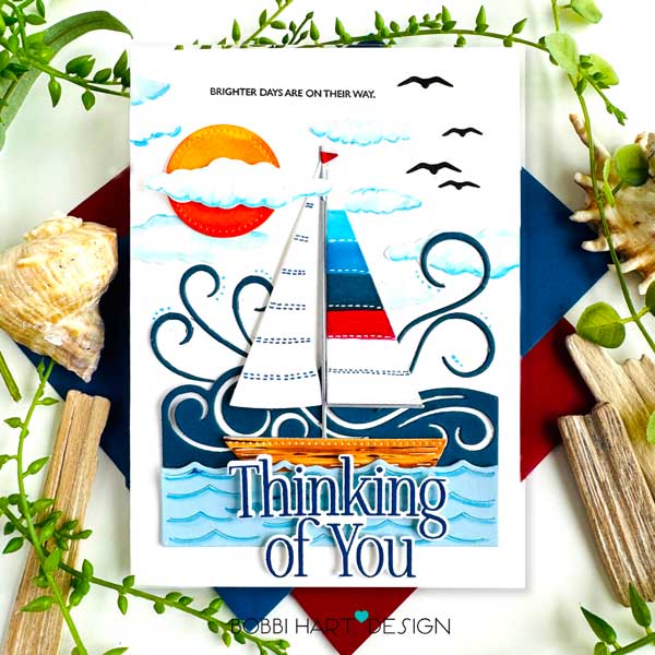Papertrey Ink Build-A-Sailboat Dies