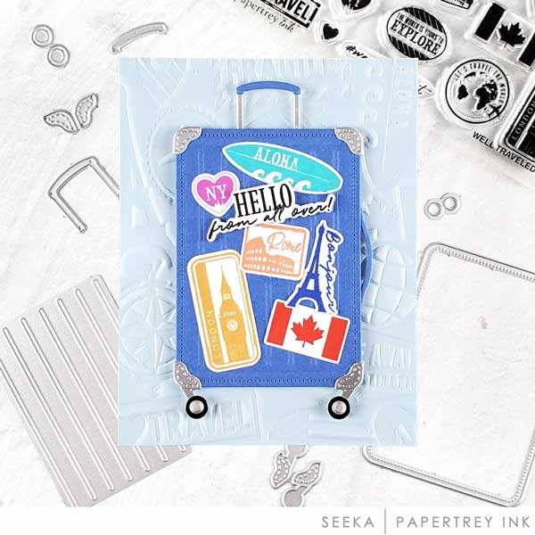 Papertrey Ink Well Traveled Stamp