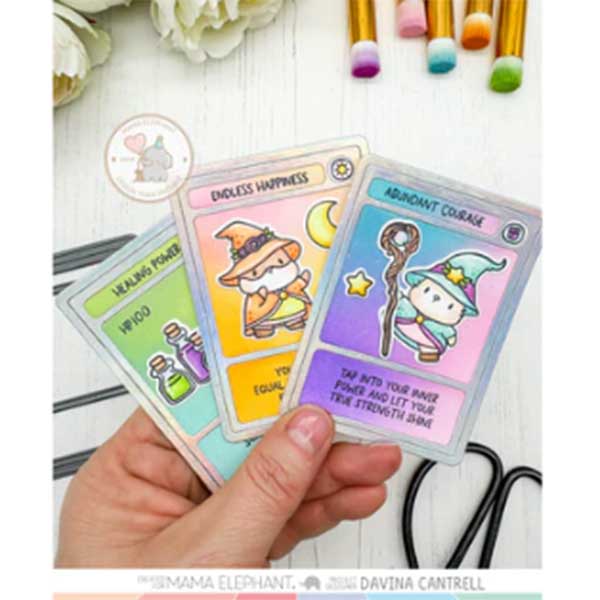 Mama Elephant Magical Wizards Stamp Set