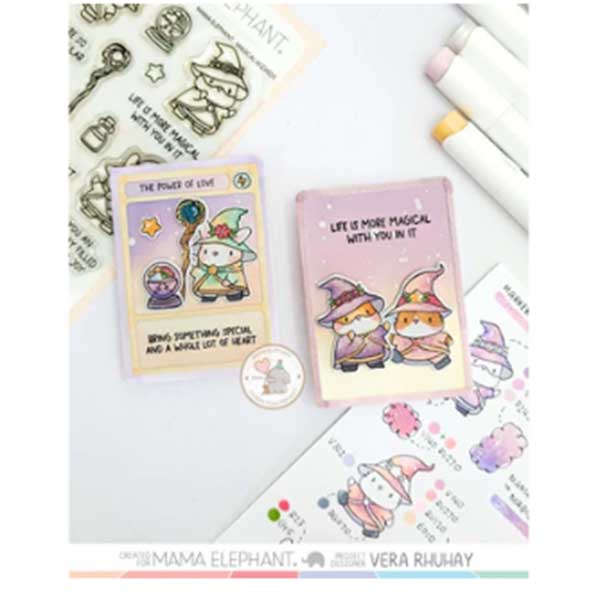 Mama Elephant Magical Wizards Creative Cuts