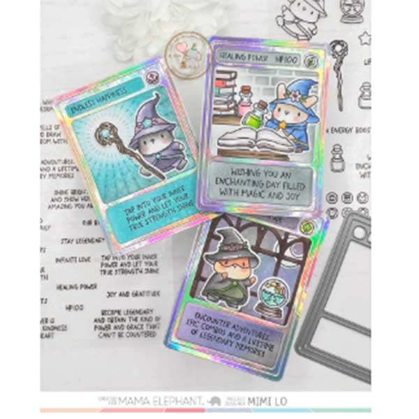Mama Elephant Spell Abilities Stamp Set