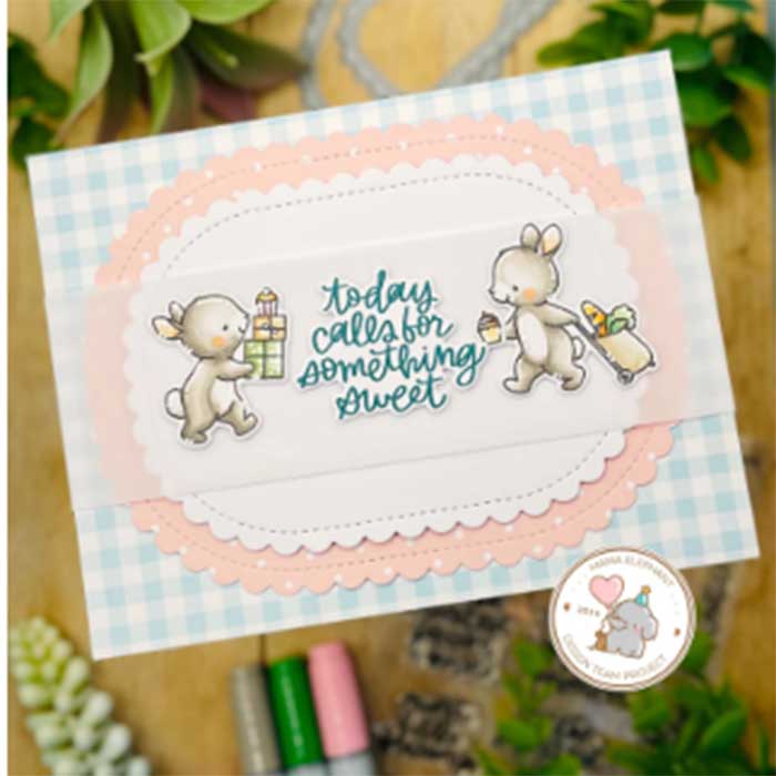 Mama Elephant Hi Sweetie Stamp Set