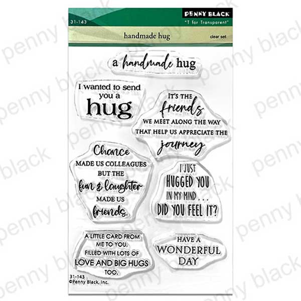 Penny Black Handmade Hugs Stamp Set