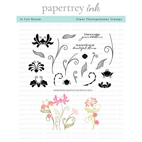 Papertrey Ink In Full Bloom Stamp