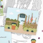 Concord & 9th Secret Garden Stacks Stamp Set