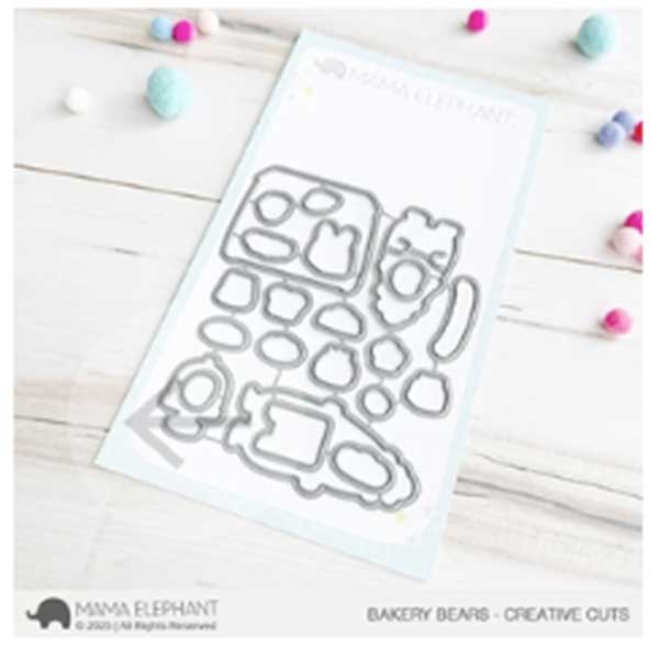 Mama Elephant Bakery Bears Creative Cuts