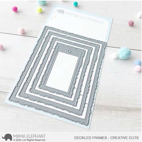 Mama Elephant Deckled Frames