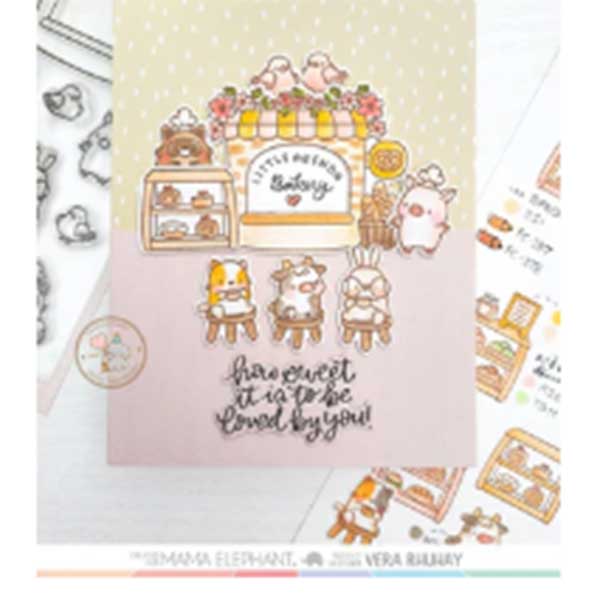 Mama Elephant Little Agenda Bakery Creative Cuts