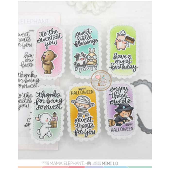 Mama Elephant Placemat Set Creative Cuts