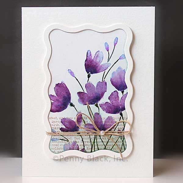 Penny Black Flourishing Stamp