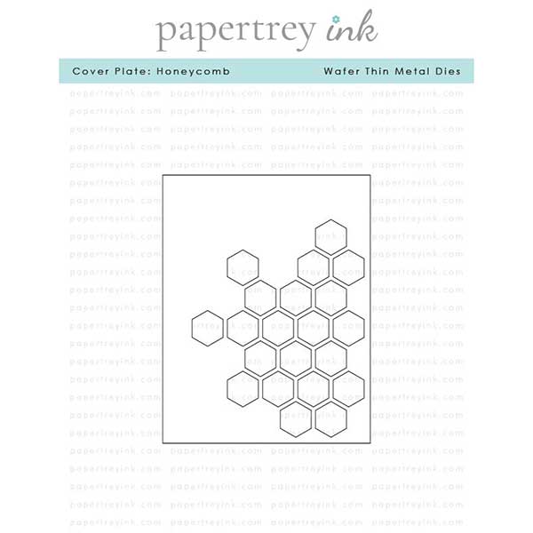 Papertrey Ink Cover Plate: Honeycomb Die