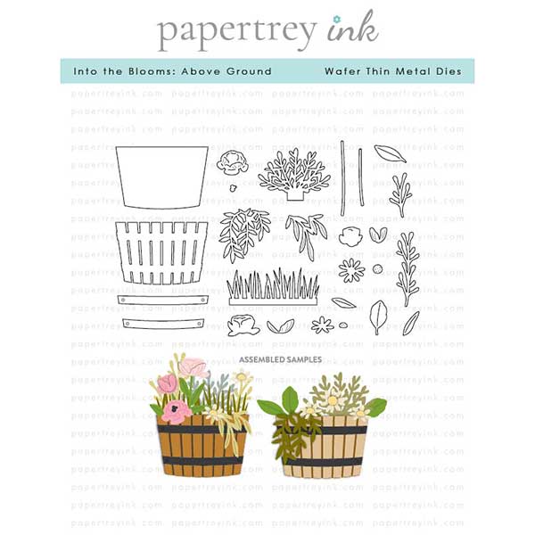 Papertrey Ink Into The Blooms: Above Ground Dies