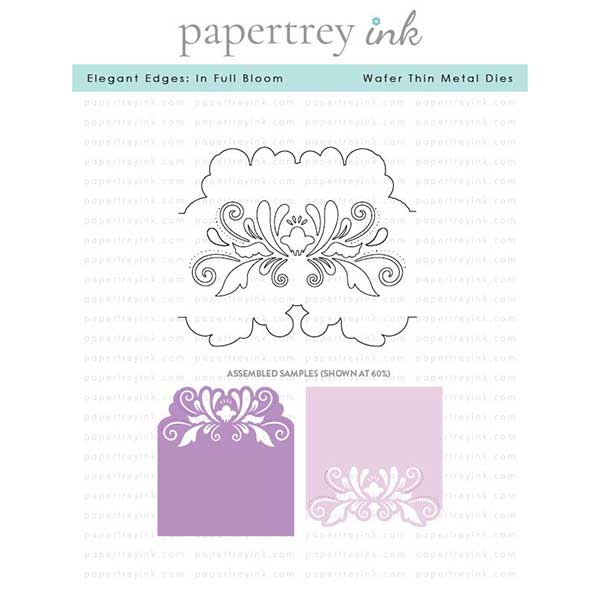 Papertrey Ink Elegant Edges: In Full Bloom Dies
