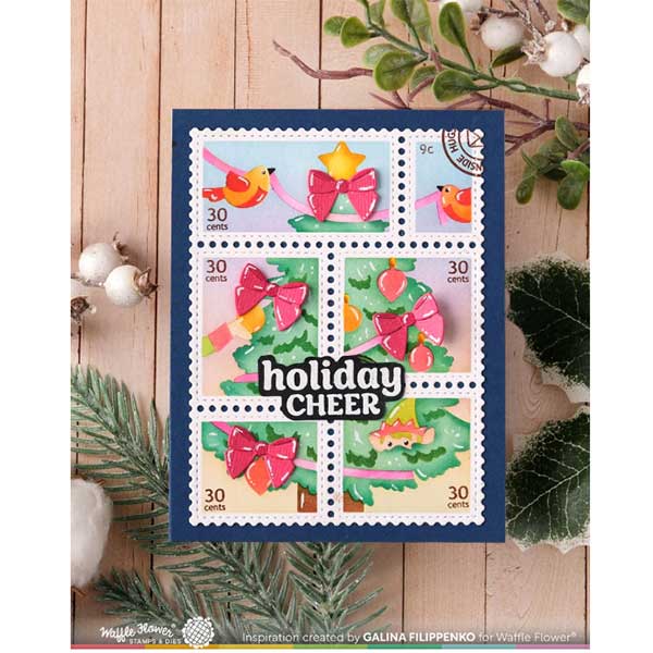 Waffle Flower Warm Wishes Stamp