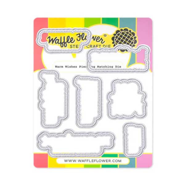 Waffle Flower Warm Wishes Piercing Die
