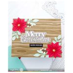 Waffle Flower Merry Christmas Die