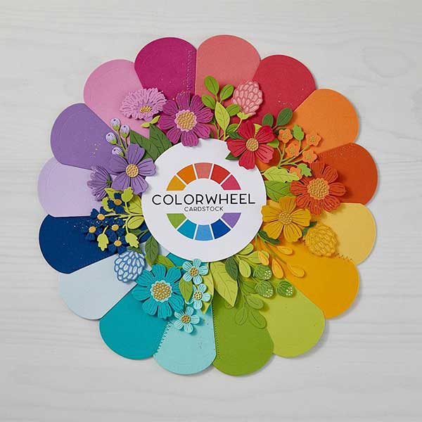 Spellbinders Full 48 Assorted Colorwheel Cardstock