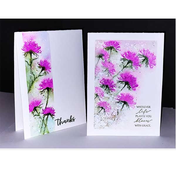 Penny Black Flower Sparks Stamp Set