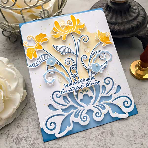 Papertrey Ink In Full Bloom Stamp