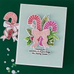 Hero Arts Candy Cane Swag Stamp & Cut Set