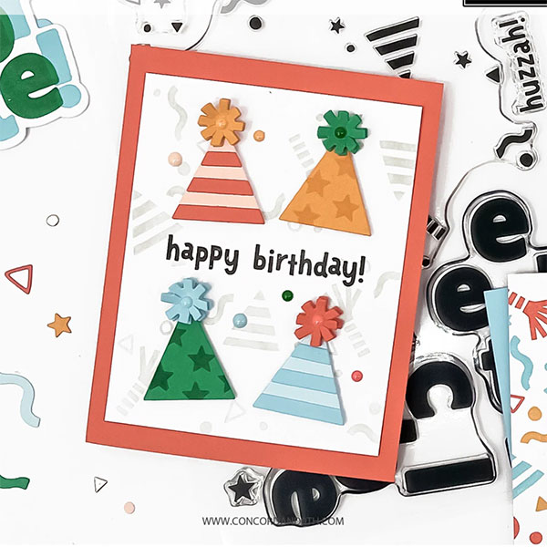 Concord &amp; 9th Party Time Turnabout™ Stamp Set