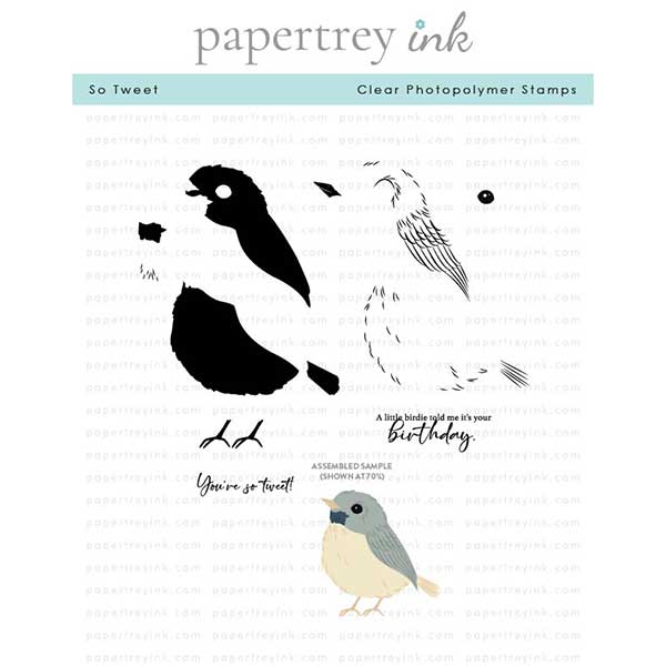 Papertrey Ink So Tweet Stamp