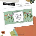 Concord & 9th Sentimental Florals Stamp Set