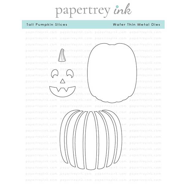 Papertrey Ink Tall Pumpkin Slices Dies
