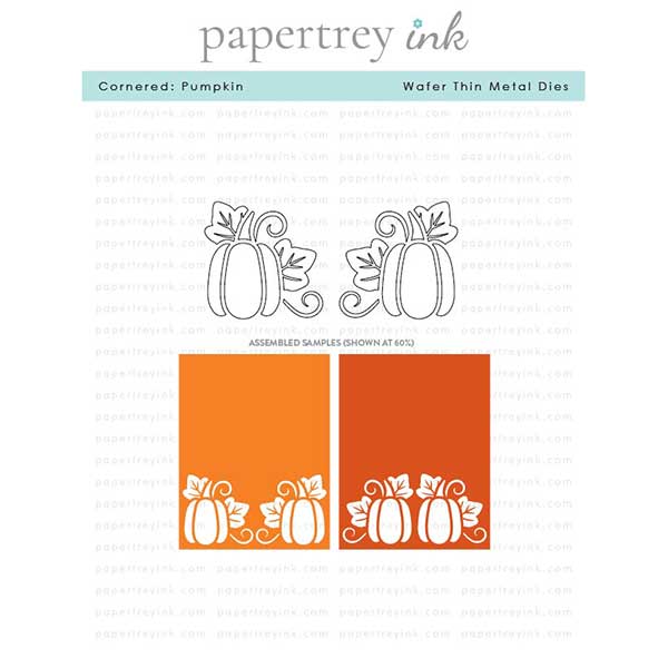 Papertrey Ink Cornered: Pumpkin Dies