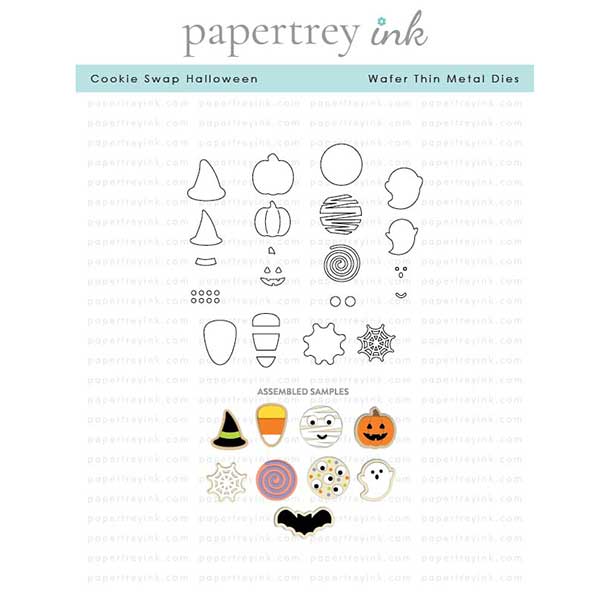 Papertrey Ink Halloween Cookie Swap Halloween Dies