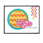 Spellbinders Stitched Edge Circle Backgrounds Etched Dies