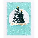 Spellbinders Sparkling Snow 3D Embossing Folder