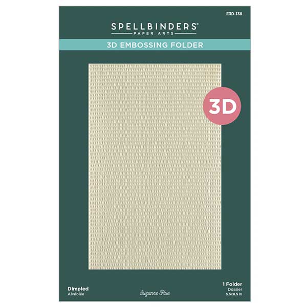 Spellbinders Dimpled 3D Embossing Folder