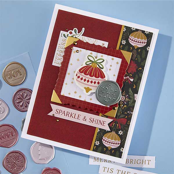 Spellbinders Paper Pad - Merry Moments