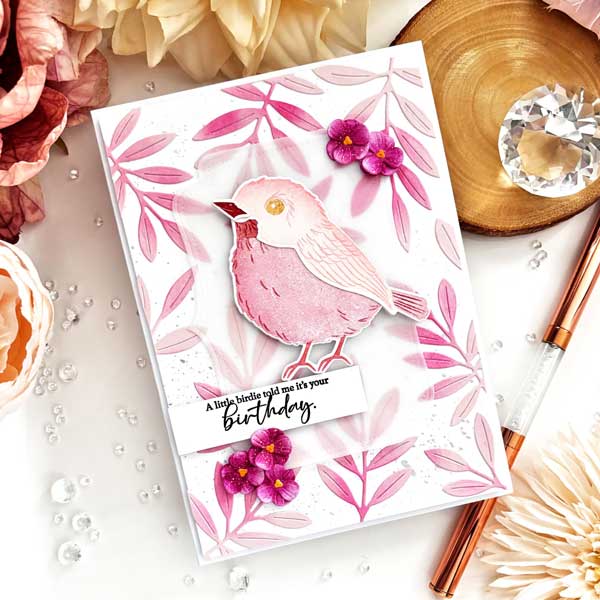 Papertrey Ink Cover Plate: Lush Foliage Die
