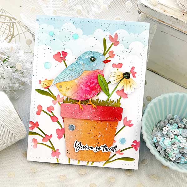 Papertrey Ink Perfectly Potted Dies