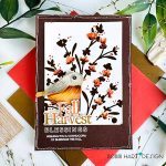 Papertrey Ink Wandering Petals Stencil Collection