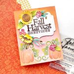 Papertrey Ink Cornered: Pumpkin Dies