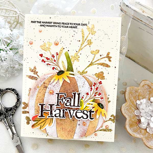 Papertrey Ink Pumpkin Slices Dies