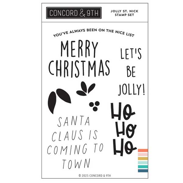 Concord &amp; 9th Jolly St Nick Stamp