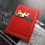 Concord & 9th – Kristina Werner Deco Star Easy Repeat Background Stamp