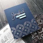 Concord & 9th – Kristina Werner Deco Star Easy Repeat Background Stamp