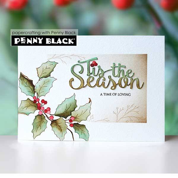 Penny Black Yuletide Wings Stamp Set