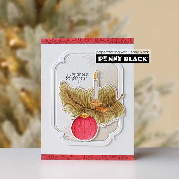 Penny Black Candlelight Cut-out (metal dies)