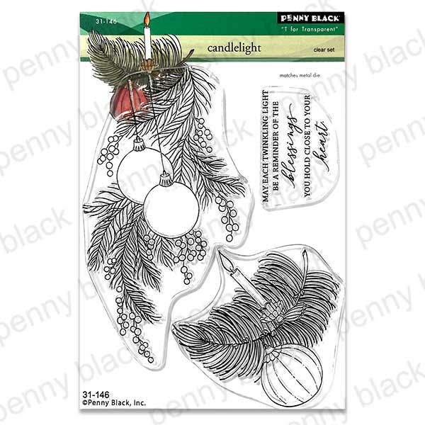 Penny Black Candlelight Stamp Set