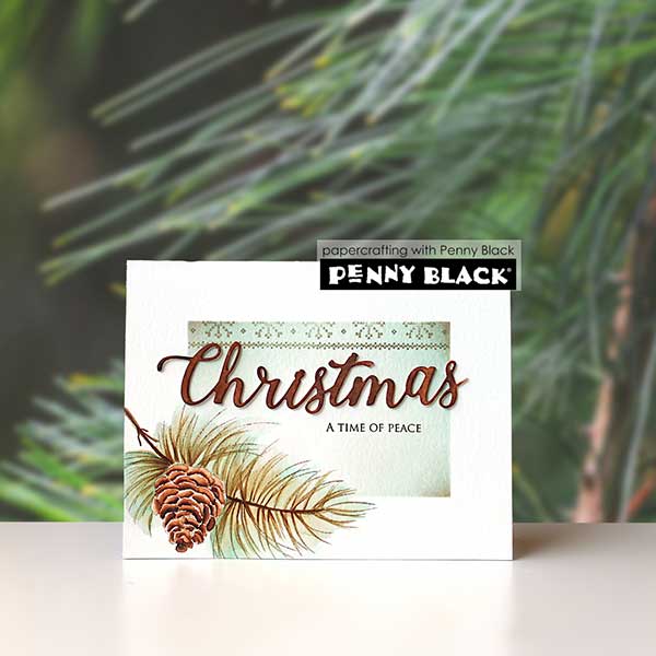 Penny Black Merry Boughs Stamp Set