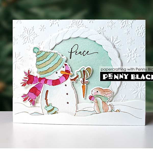 Penny Black Frosty Hops Cut-outs