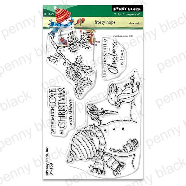 Penny Black Frosty Hops Stamp Set