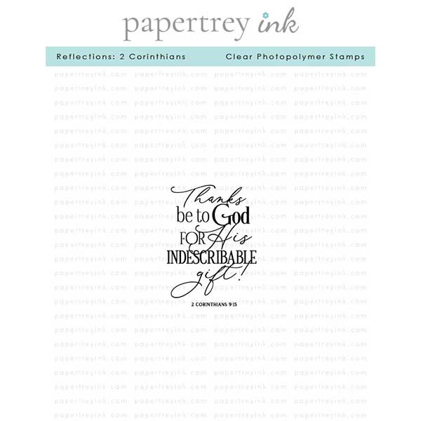 Papertrey Ink Reflections: 2 Corinthians Stamp