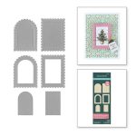 Spellbinders Postage Stamps 3D Emboss & Cut Folder